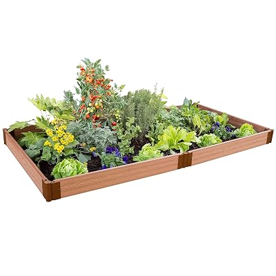 Frame It All 300001063 Raised Garden Bed, 4 by 8