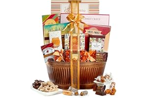 Broadway Basketeers Gift Basket Holiday Thanksgiving Gifts for Women, Men, Families, Christmas, Teacher, College, Appreciation, Thank You, Birthday, Corporate, Get Well, Sympathy Chocolate Baskets