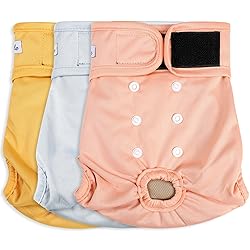 Female Dog Diapers - Premium Reusable Diapers for