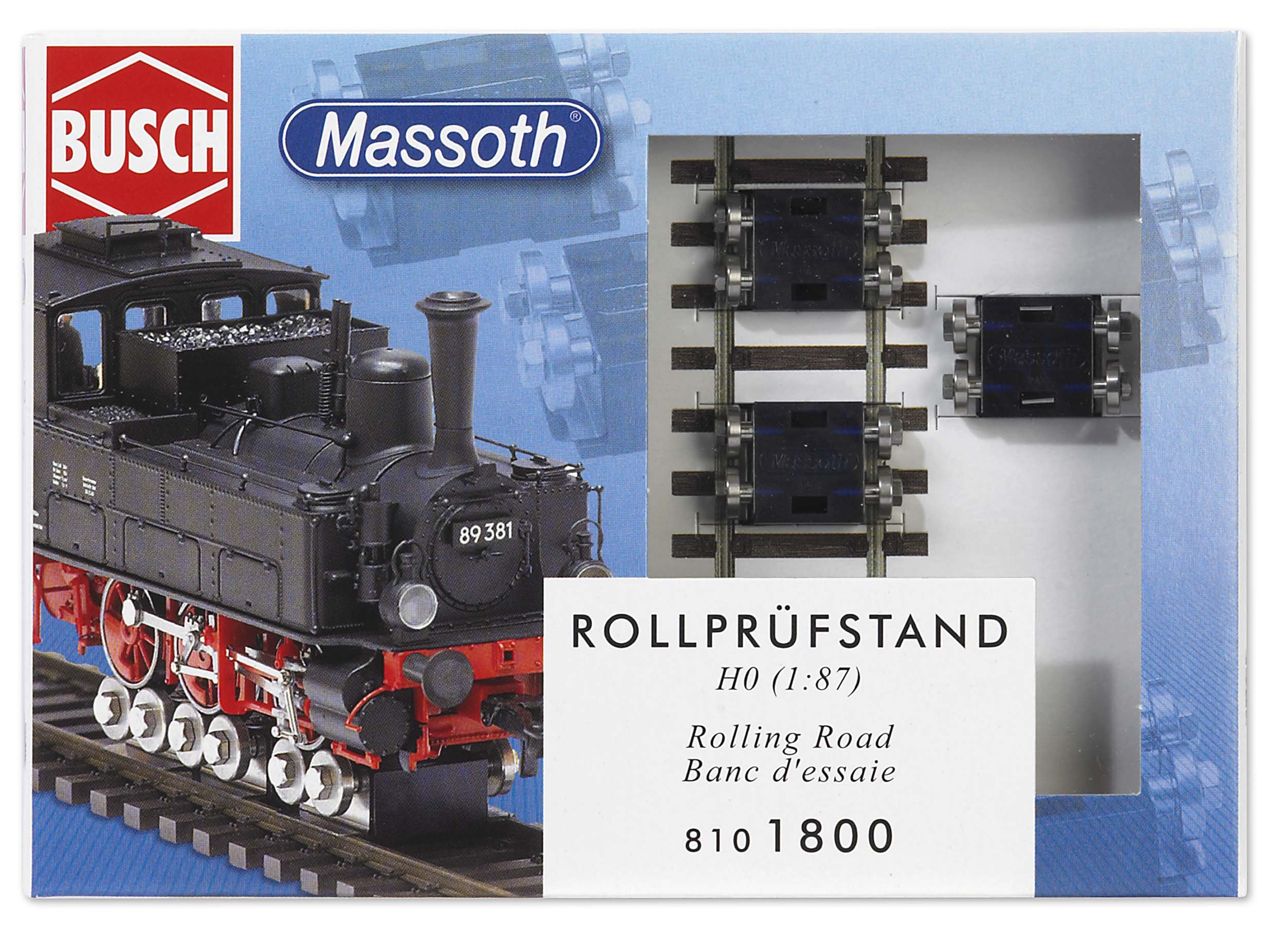 Rolling road set   3 axles
