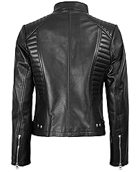 Decrum Leather Jackets for Women - Womens Moto