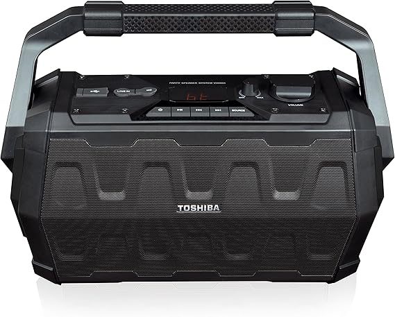 toshiba wireless bluetooth boombox speaker