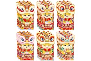 Clapzooki 2025 Chinese Red Envelopes Chinese Snake Year Envelope New Year Year Envelope Lucky Money Envelopes Red Pocket Envelopes for Cash Lunar Year Spring Festival Cute Cartoon Snake (Style 3)