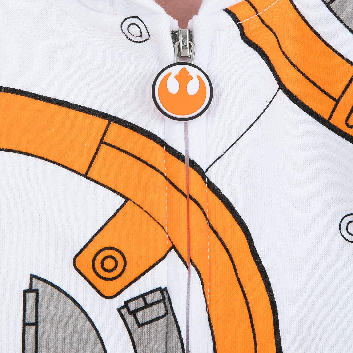 STAR WARS BB-8 and D-O Zip-Up Hoodie for Kids– The Rise of Skywalker: Clothing