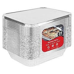 Foil Pans with Lids - 9x13 Aluminum Pans with