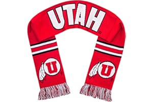 Tradition Scarves Utah Utes Scarf - University of Utah Knitted Classic
