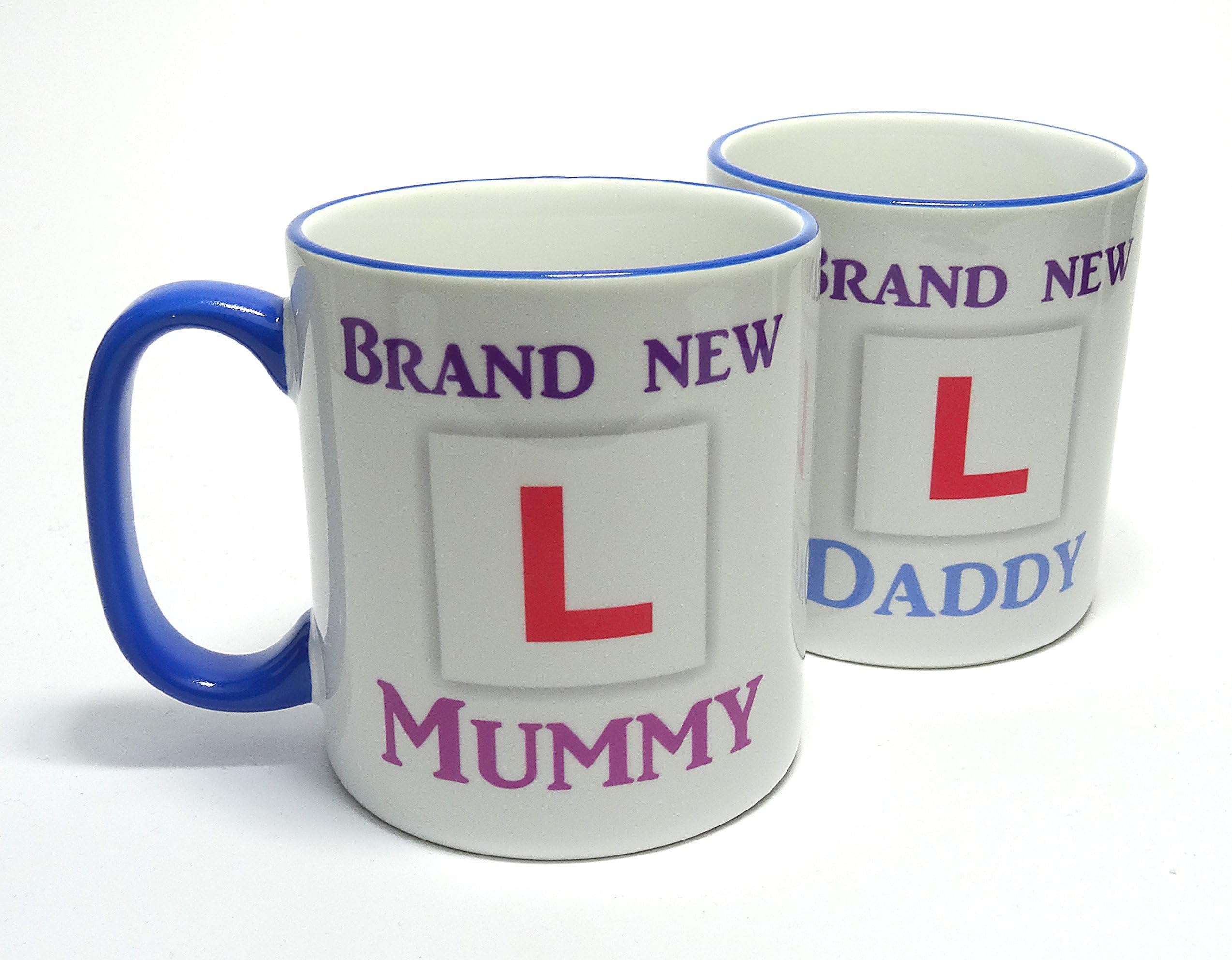 Wizthings New Mum and Dad stoneware Mug Set