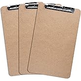 Extra Large Clipboard Set (3pc) - Larger Than 11x17 - Vertical or Landscape - Fits 11 x 17 Tabloid Paper (Board 11.6"x19.5" - 2 Inches Longer Than Legal Size)