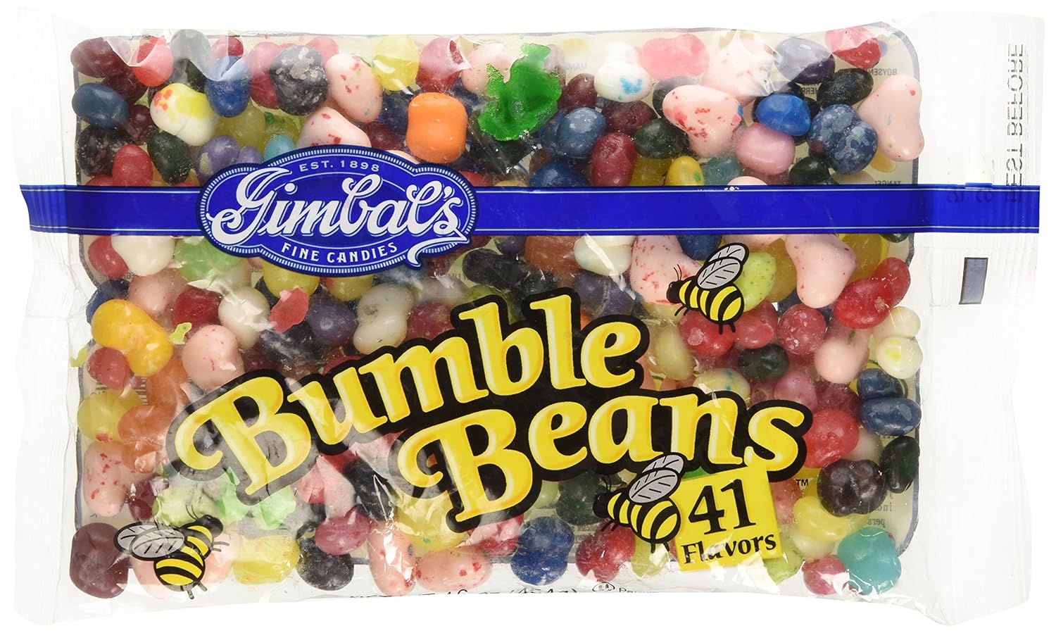 Gimbal's Fine Candies Bumble Beans 41 Flavors of Jelly