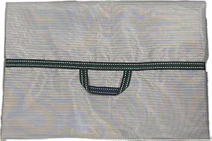 Poolzilla Pool Cover Storage Bag with 4 Carry Handles - (Gray) Heavy-Duty Pool Cover Stowaway Bag for Winter Pool Covers, and Safety Covers