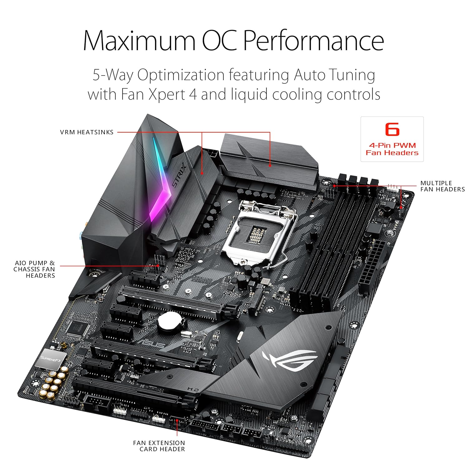 Amazon In Buy Asus Rog Strix Z370 F Gaming Lga1151 Ddr4 Dp Hdmi Dvi M 2 Z370 Atx Motherboard With Gigabit Lan And Usb 3 1 For 8th Generation Intel Core Processors Online At Low Prices