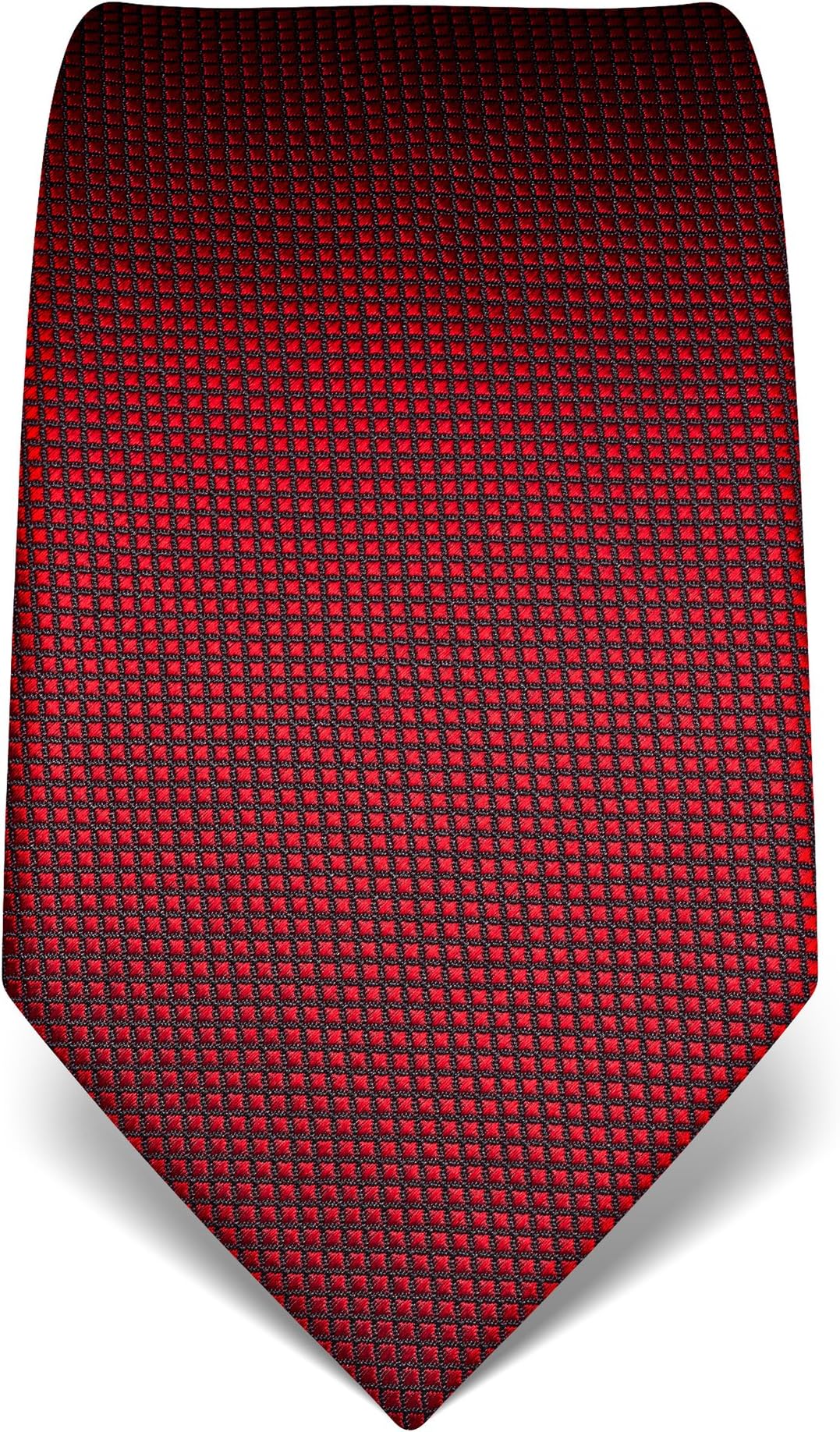 Vincenzo Boretti Men's silk tie checked