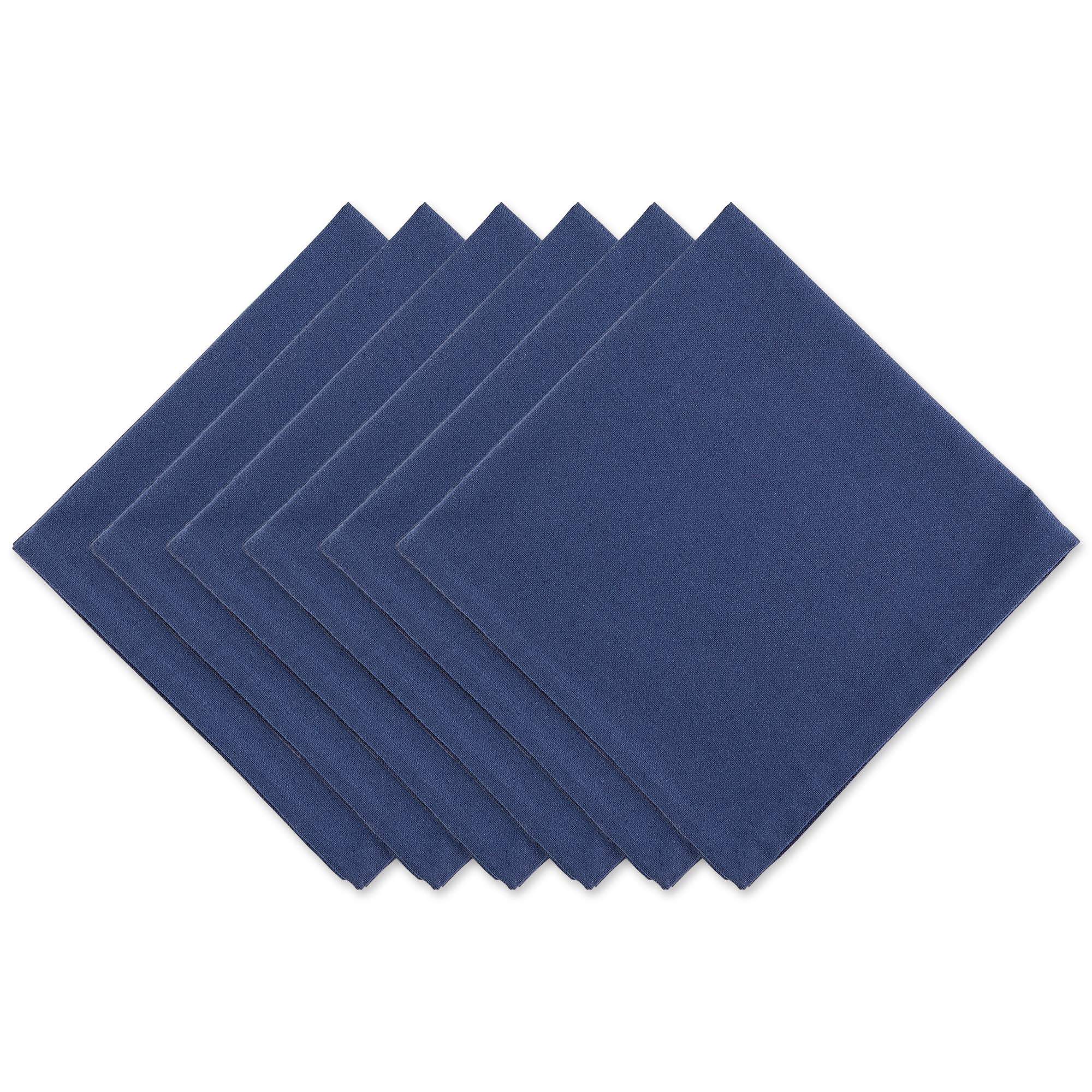 DII Woven Napkin Set, Fabric, French Blue, 20x20