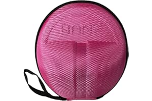 BANZ Baby Earmuffs CASE - Protective Premium Hard EVA Case - Holds Baby Size Earmuffs and Bluetooth Baby Headphones – Protect Children Hearing Earmuffs – Travel Case - Azalea