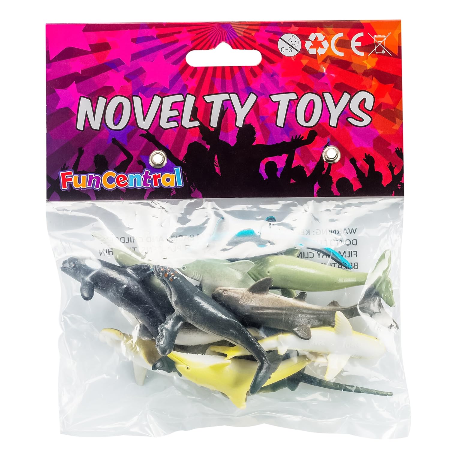 animal planet shark toy set