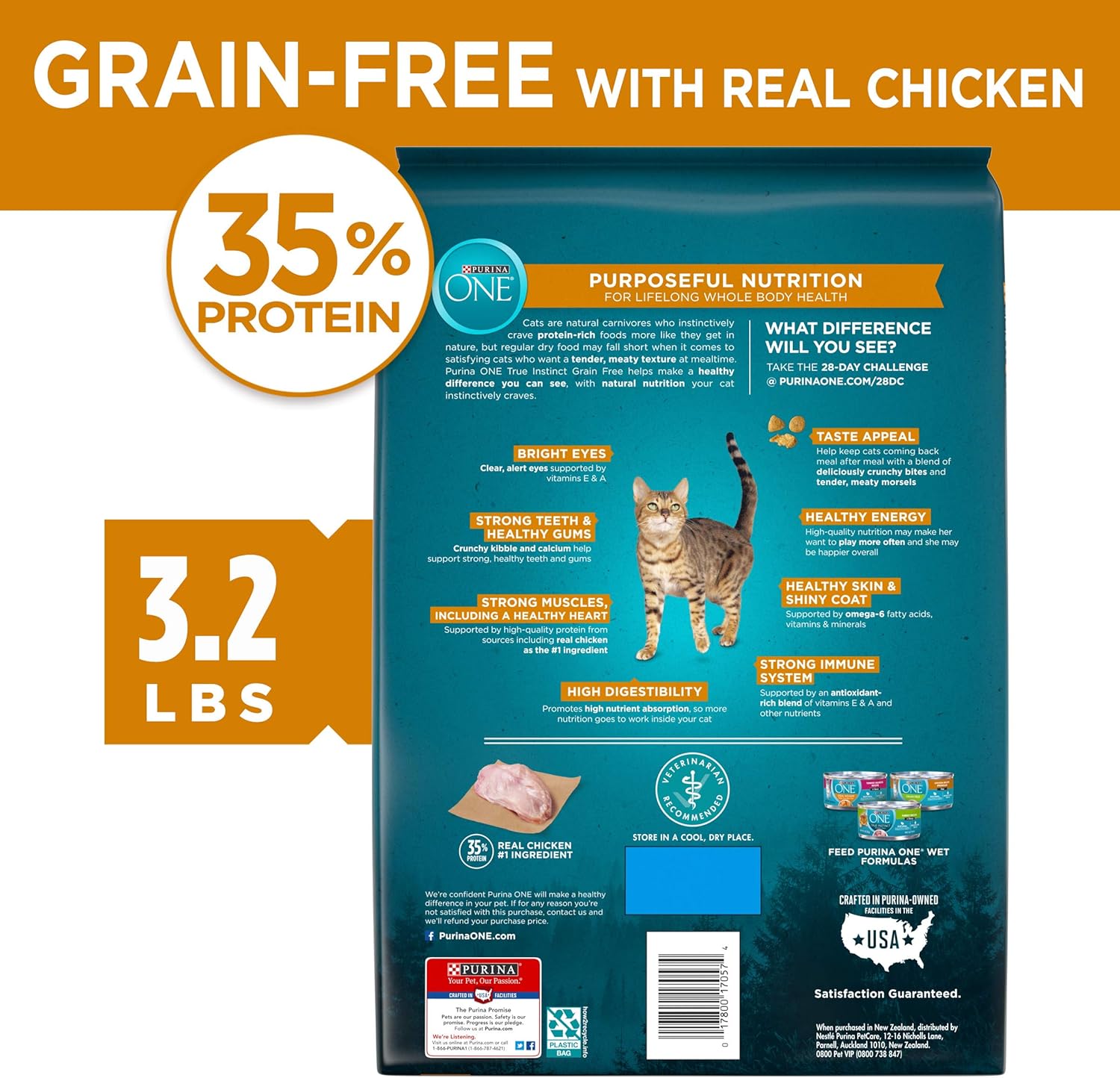 purina one true instinct grain free cat food