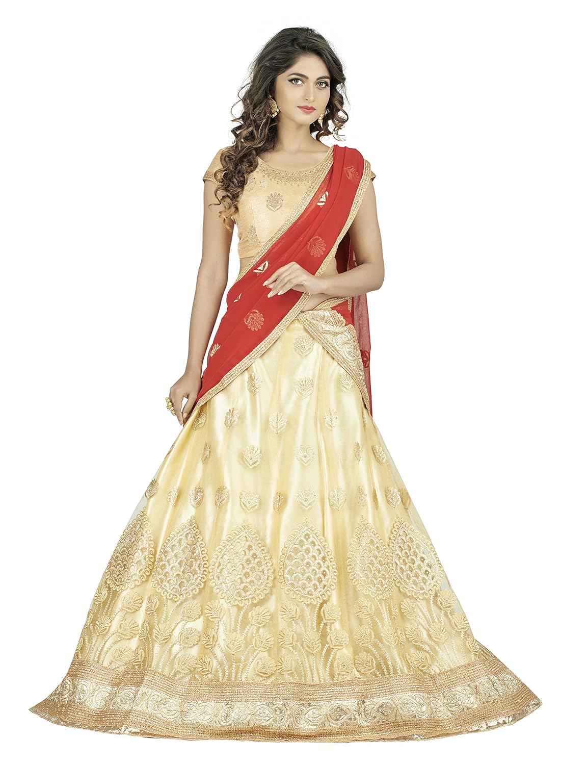 oomph! women's net dress material