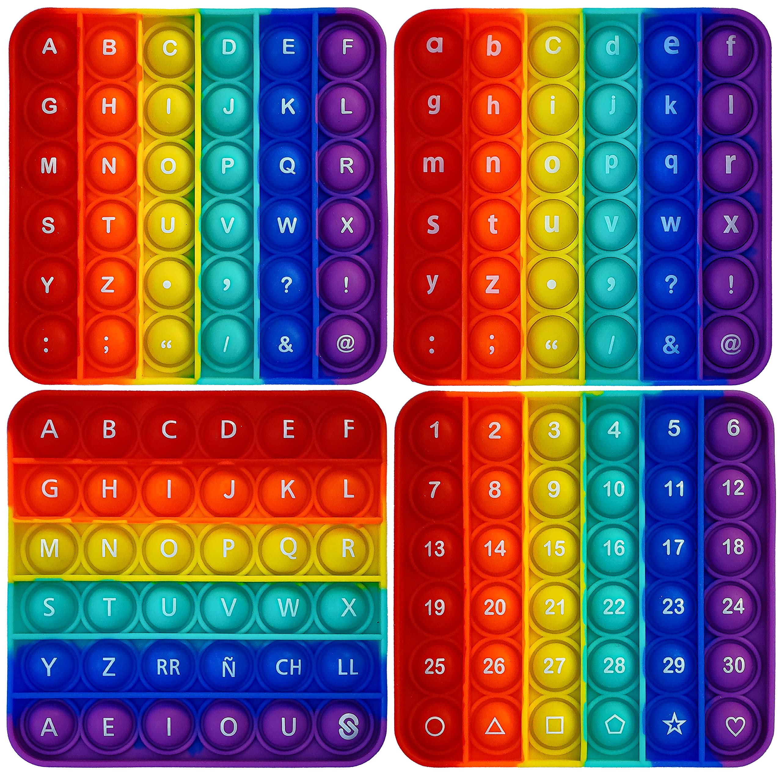 Mua Alphabet Pop Fidget Toy Letters ABC Numbers Learning and ...