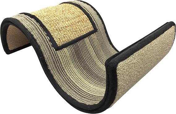 blue bengal cat scroll scratcher