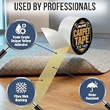 Kraftex Original Carpet Tape 30ft Roll Anti Slip Double Sided Rug Gripper view 4