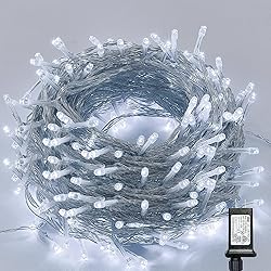 LJLNION 300 LED String Lights Outdoor Indoor, Extra