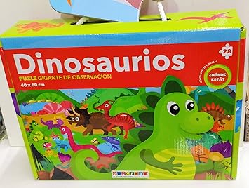 puzzle dinosaurios 3 años