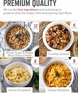 ReadyWise 60 Servings Breakfast Lunch Dinner Grab & Go Dry Bucket view 5