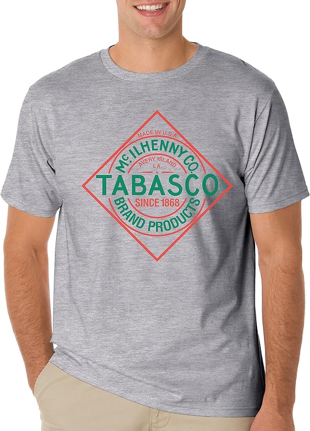 teeznutz Tabasco TShirt Men's Classic TShirt XXLarge Amazon.co.uk