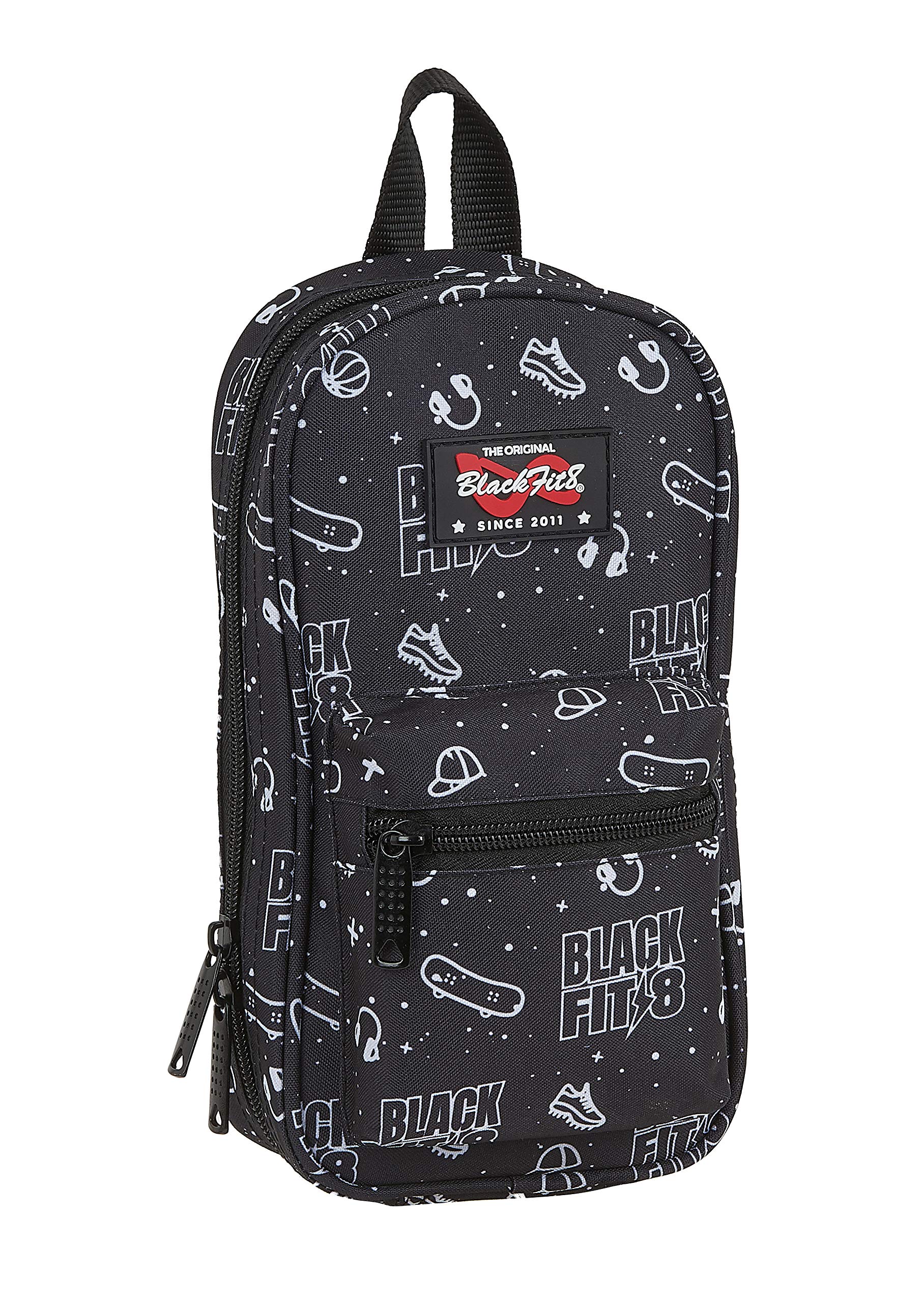 Pencil Backpack with 4 Recyclable National Geographic"Explorer", 120 x 50 x 230 mm