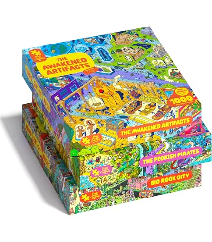 Amazon.com: Magic Puzzle Company Series 5 Bundle • 3-Pack of 1000