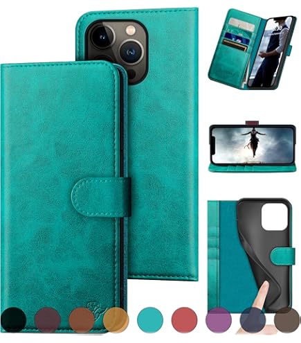 Amazon.com: ZZXX for iPhone 14 Pro Wallet Case with [RFID Blocking