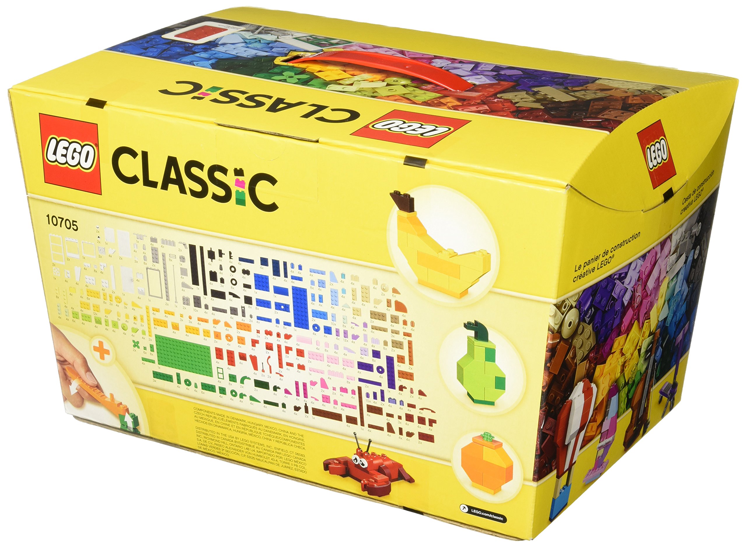 Galleon - LEGO Classic Creative Building Basket Set #10705