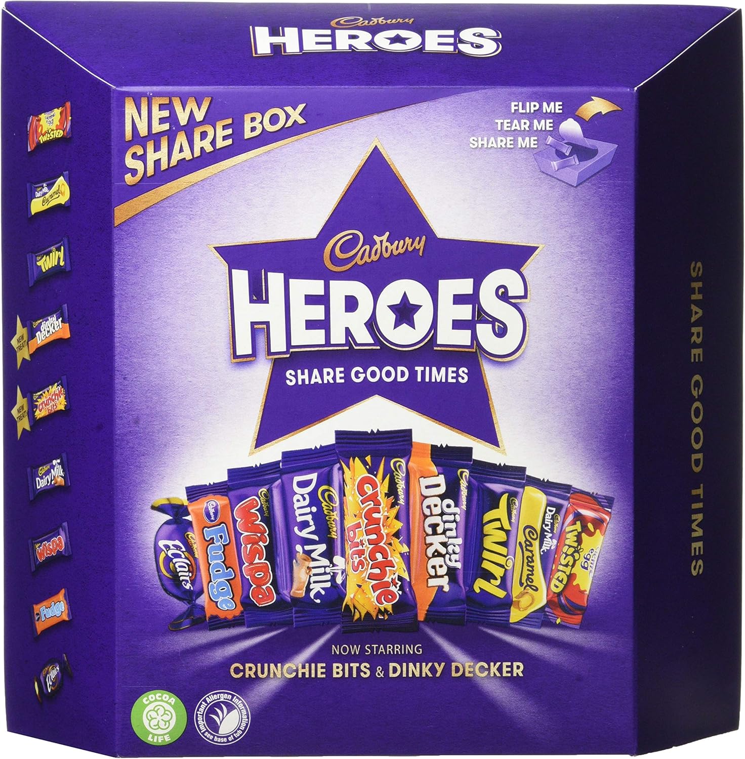 Cadbury Heroes Chocolate GiftCarton 385 