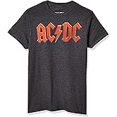 Liquid Blue Men's Ac/dc Vintage Logo Short Sleeve T-Shirt