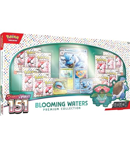 Amazon.com: Pokemon TCG: Scarlet & Violet - 151 Blooming Waters