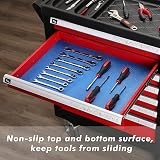 CASOMAN Non-Slip Tool Box Liner Drawer Mat - Thick Foam Rubber Cabinet Roll - view 6