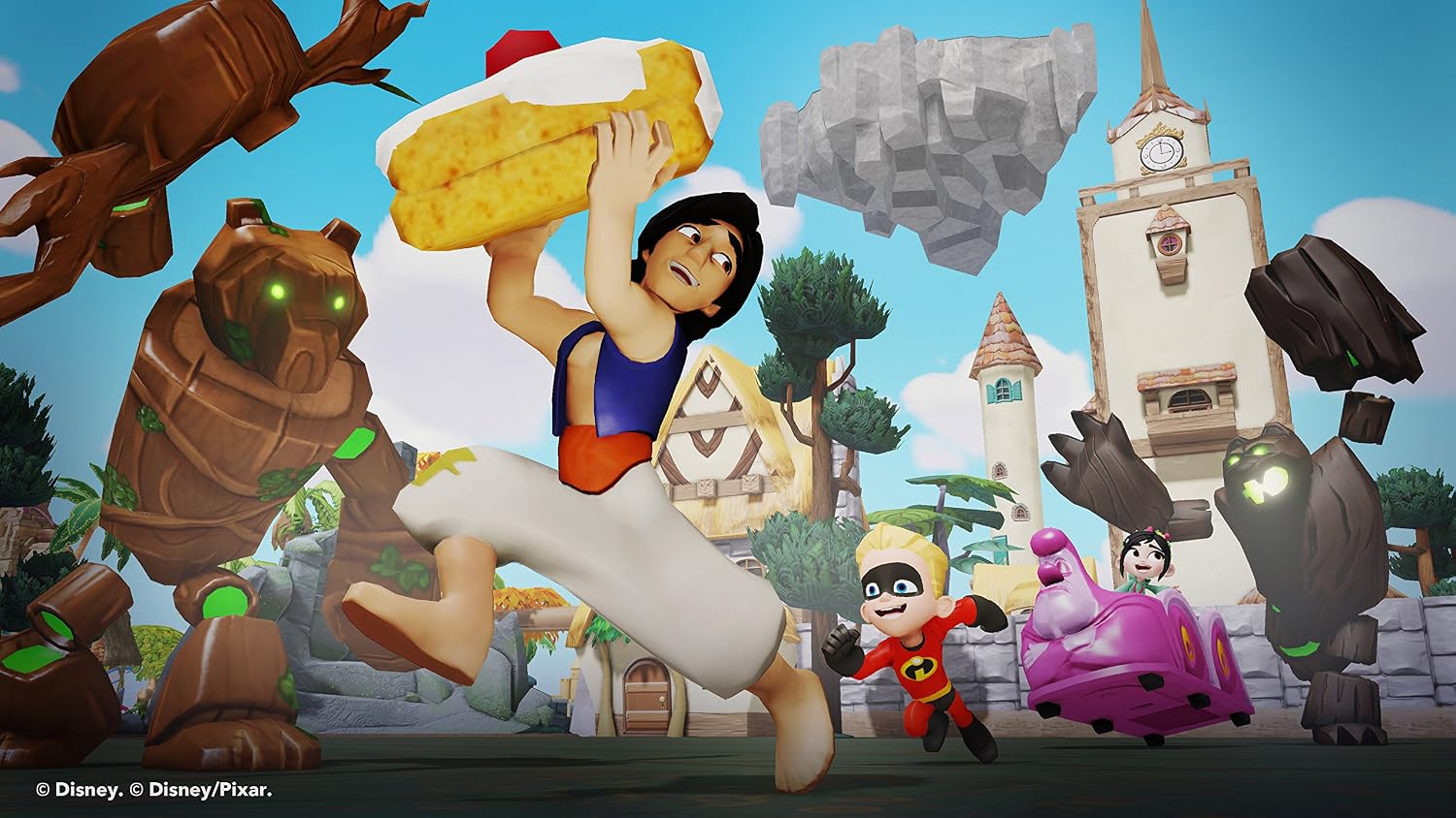 Disney Infinity 2.0 Aladdin Figure (Xbox One/360/PS4/Nintendo Wii U/PS3), Brown,white - Image 4