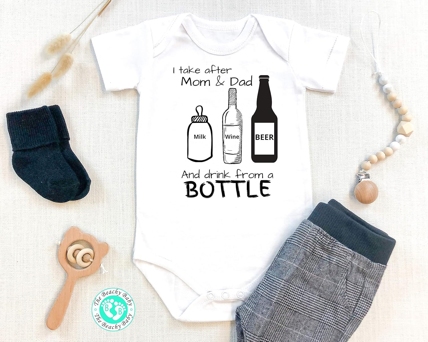 Amazon Com Funny Infant Onesie I Take After Mom Dad And Drink From A Bottle Baby Unisex Shirt Funny Wine Baby Romper Funny Beer Unisex Toddler Shirt Handmade Amazon Com Funny Infant Onesie I Take After Mom Dad And Drink From A Bottle Baby Unisex Shirt Funny Wine Baby Romper Funny Beer Unisex Toddler Shirt Handmade