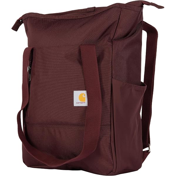 Carhartt Legacy Convertible Backpack Laptop Burgundy Canvas Utility Tote EUC Carhartt 14 L Convertible Backpack Tote at Tractor Supply Co main image 4