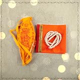 Tarini Gallery Tulsi Holy Basil Mala Beads & 2 Japa Bags Set view 3