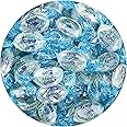 Arcor Crystal Mints Hard Candy, 1 Pound Arcor Candy (Approx. 75 pcs.), Menta Cristal Mints, Mint Hard Candy, Blue Crystal Mints, Mint Hard Candy Individually Wrapped