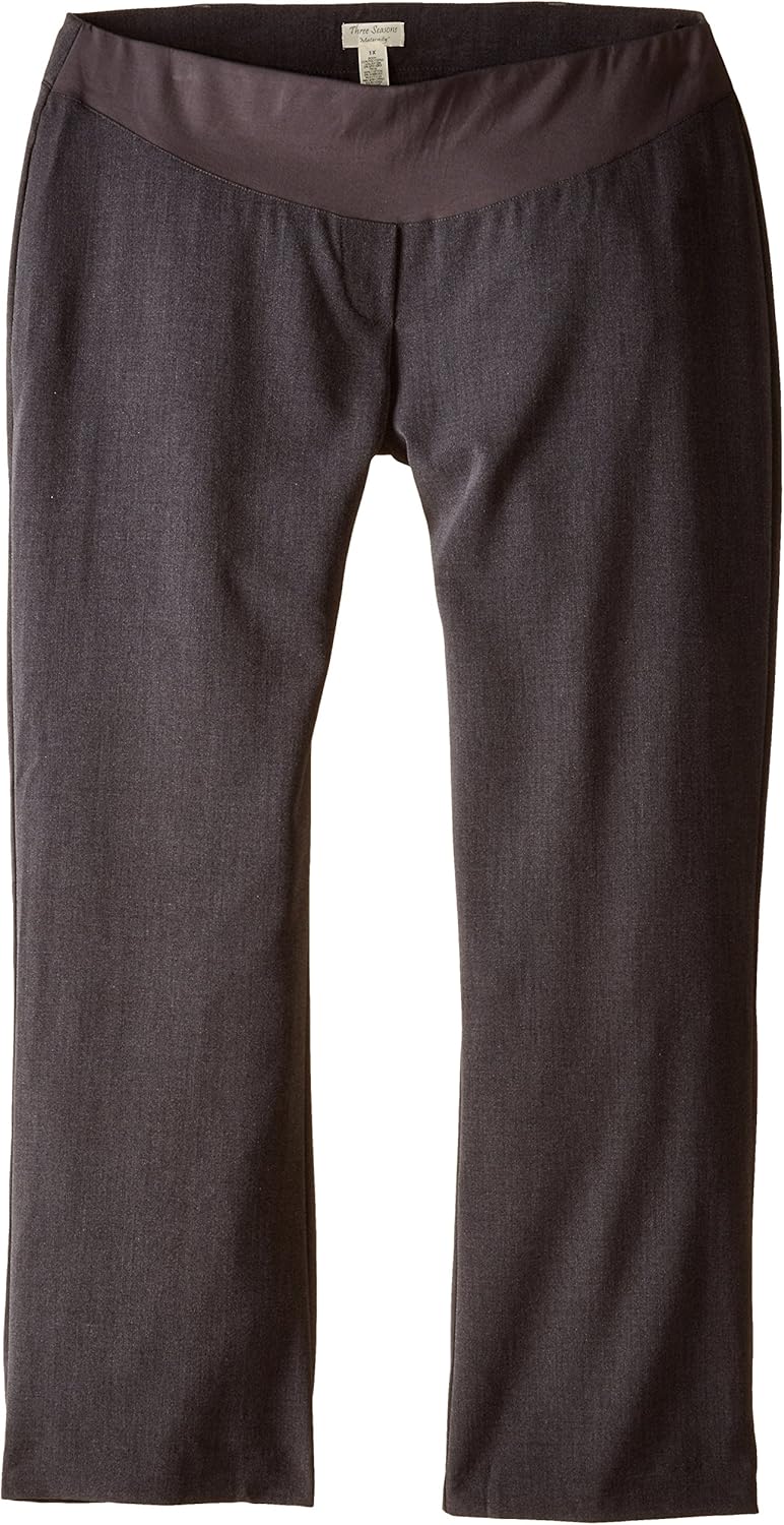 Three Seasons Maternity Maternity Women's Dress Pant Plus at  Women’s Clothing store