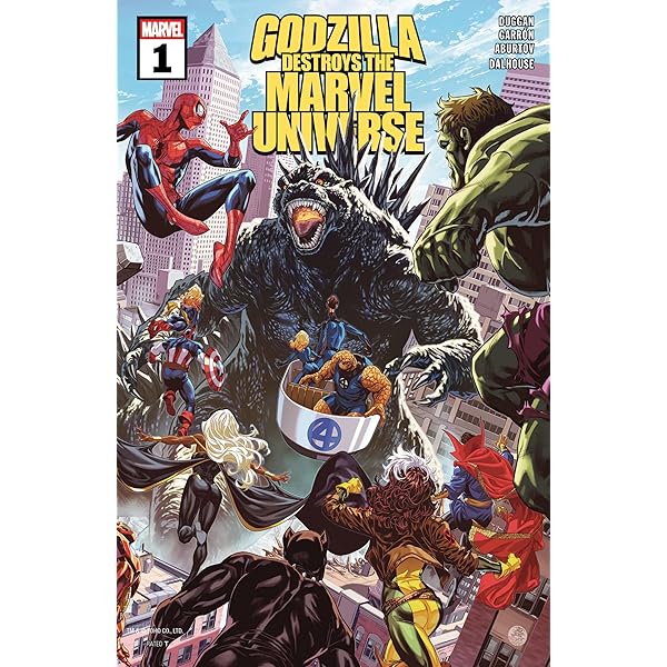 Amazon.com: Godzilla Destroys The Marvel Universe (2025) #2 (of 5