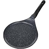 Ceramic Marble Coated Cast Aluminium Non Stick Crepe Pan (8 Inch (20 Cm))