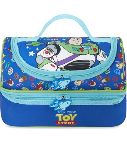 Amazon.com: Fast Forward Toy Story Lunch Box for Toddlers Set