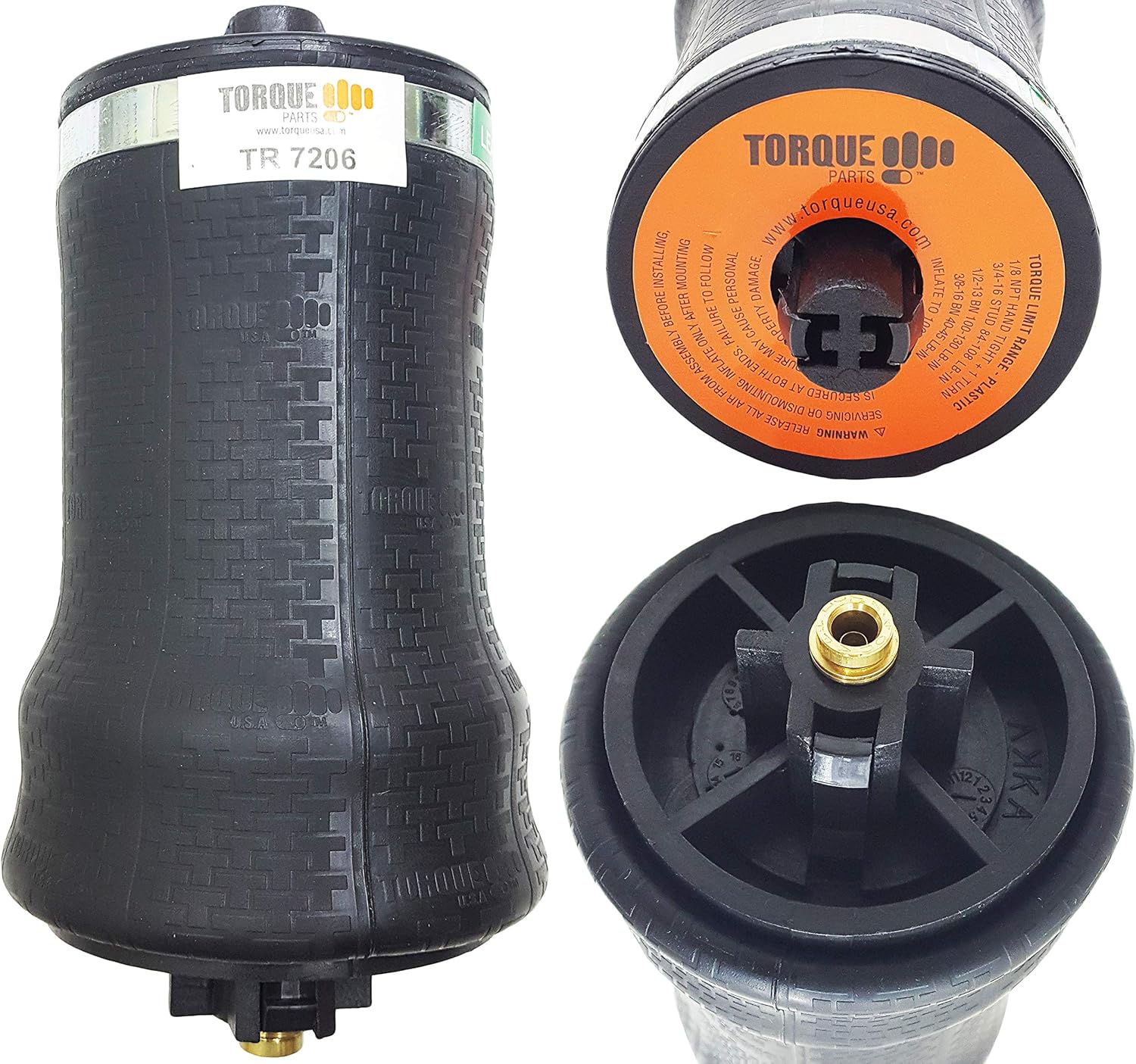 Torque TR7206 Air Spring Cabin Suspension Bag for Freightliner Argosy