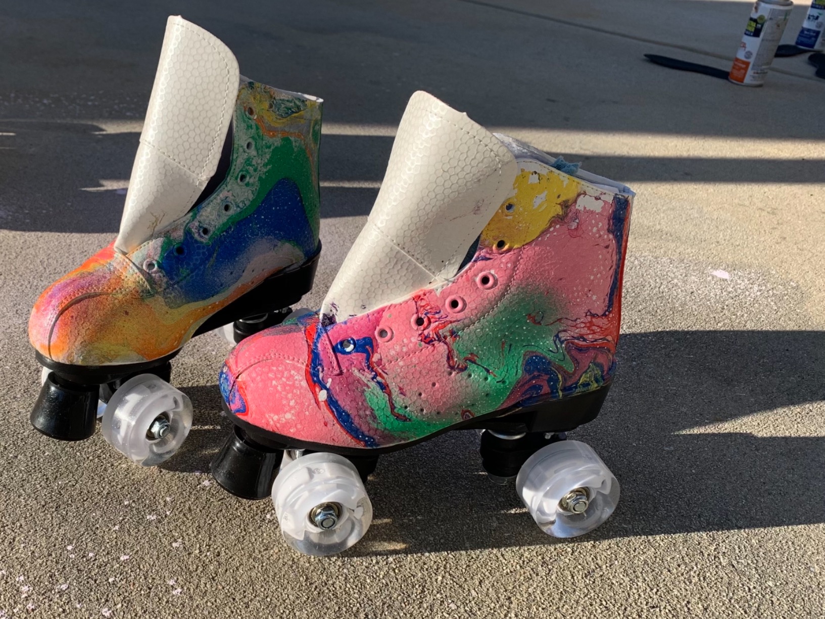 12/mo Finance Women's Quad Roller Skates Indoor Outdoor Speed Skate