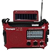 Radio De Emergencia Kaito KA500IP - Solar, Manivela, Batería - AM/FM/NOAA Con Linterna
