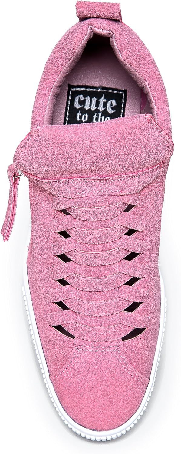 cute to the core platform sneakers