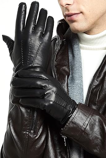 leather mens gloves amazon